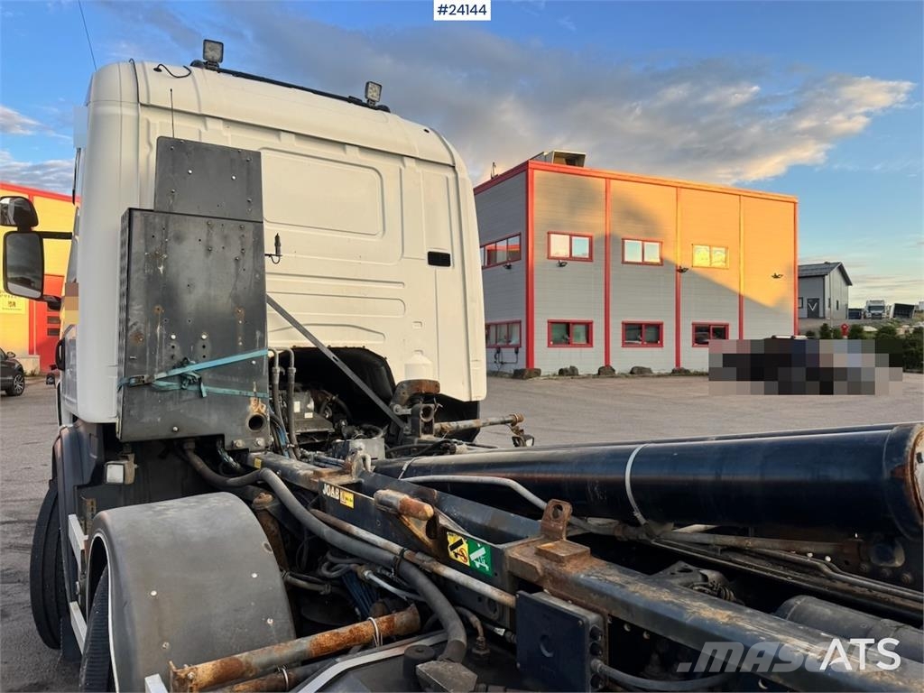 Scania G480 8x2 Hooklift Truck with Crane Hydraulics WATC شاحنات الرافعات الخطافية