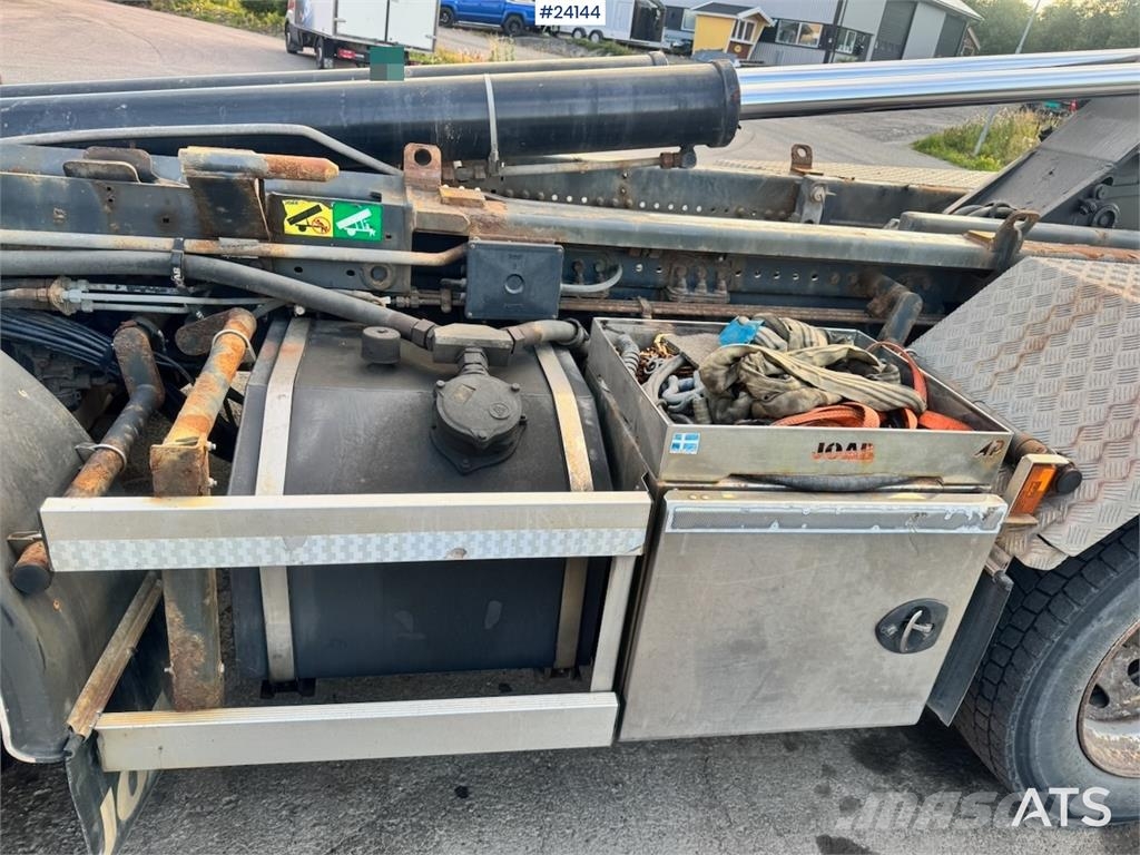 Scania G480 8x2 Hooklift Truck with Crane Hydraulics WATC شاحنات الرافعات الخطافية