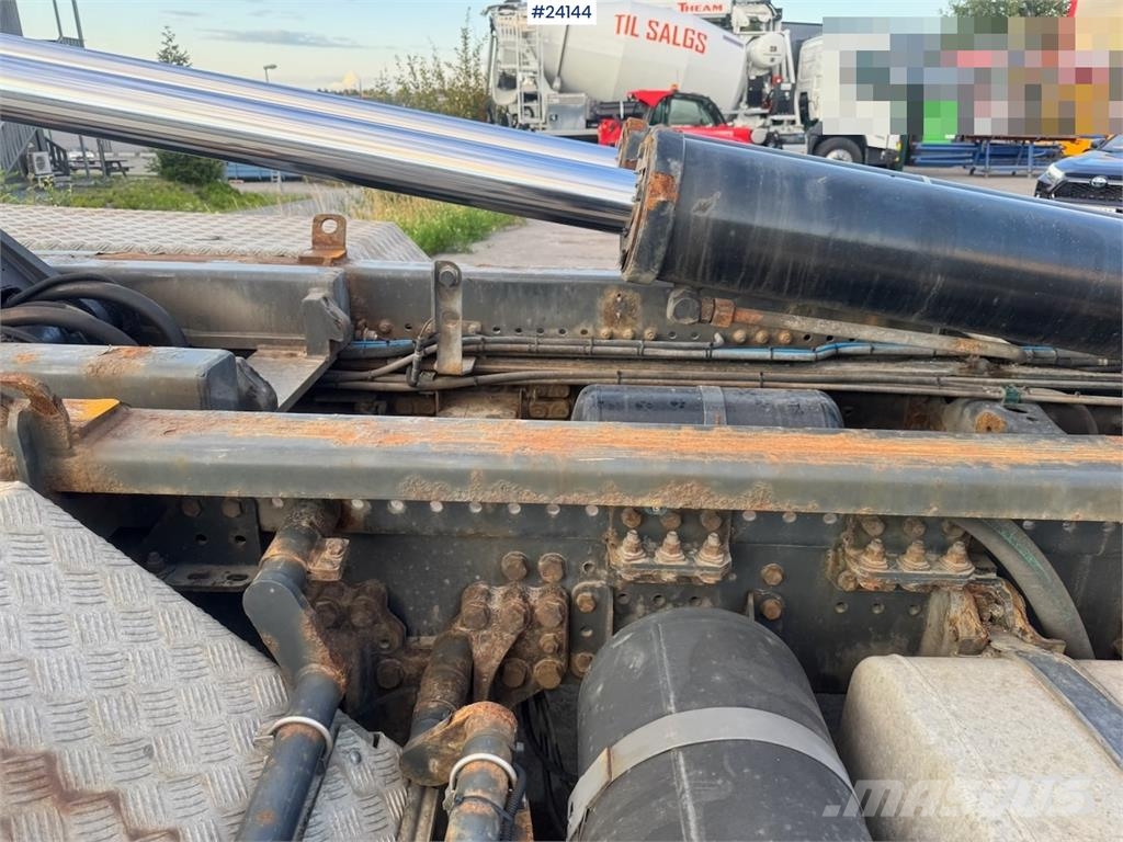 Scania G480 8x2 Hooklift Truck with Crane Hydraulics WATC شاحنات الرافعات الخطافية