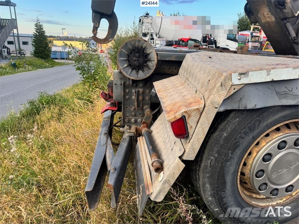 Scania G480 8x2 Hooklift Truck with Crane Hydraulics WATC شاحنات الرافعات الخطافية
