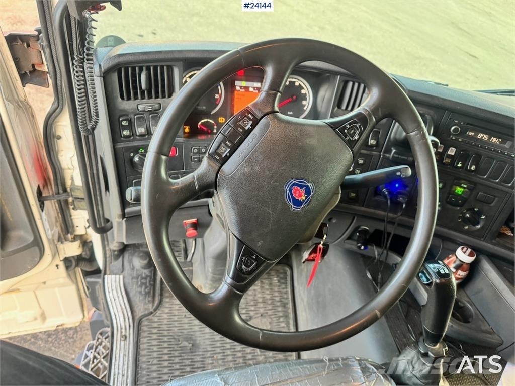 Scania G480 8x2 Hooklift Truck with Crane Hydraulics WATC شاحنات الرافعات الخطافية