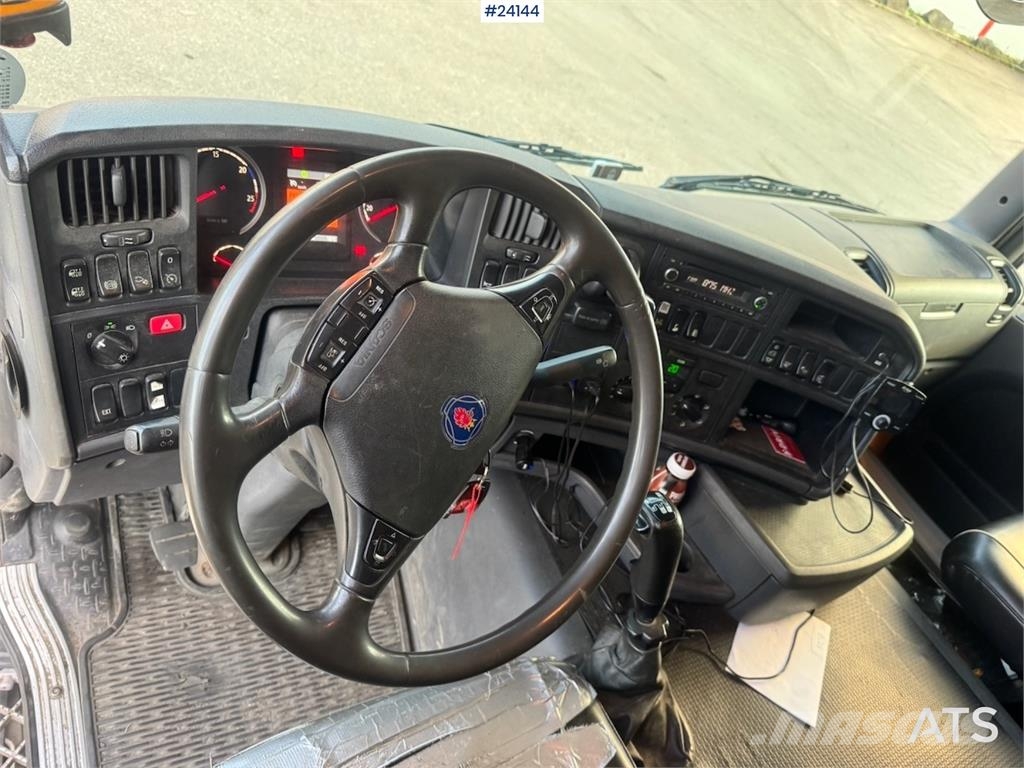 Scania G480 8x2 Hooklift Truck with Crane Hydraulics WATC شاحنات الرافعات الخطافية