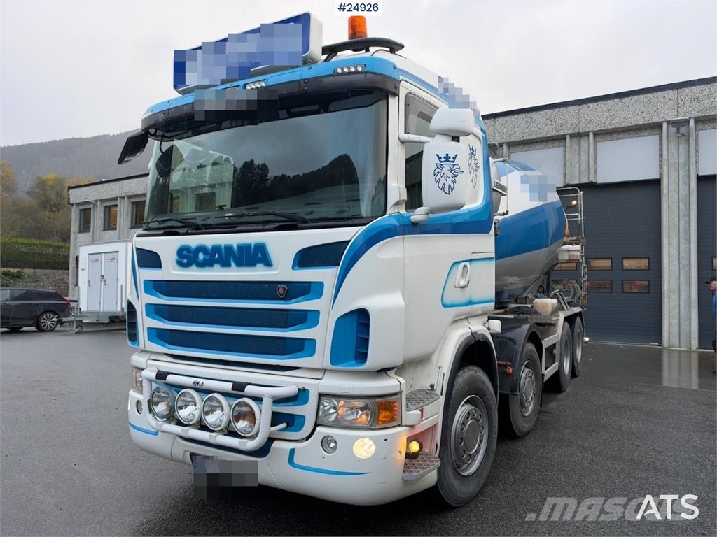 Scania G480 8x4 Concrete mixer truck with Liebherr bodywo Betonvežiai