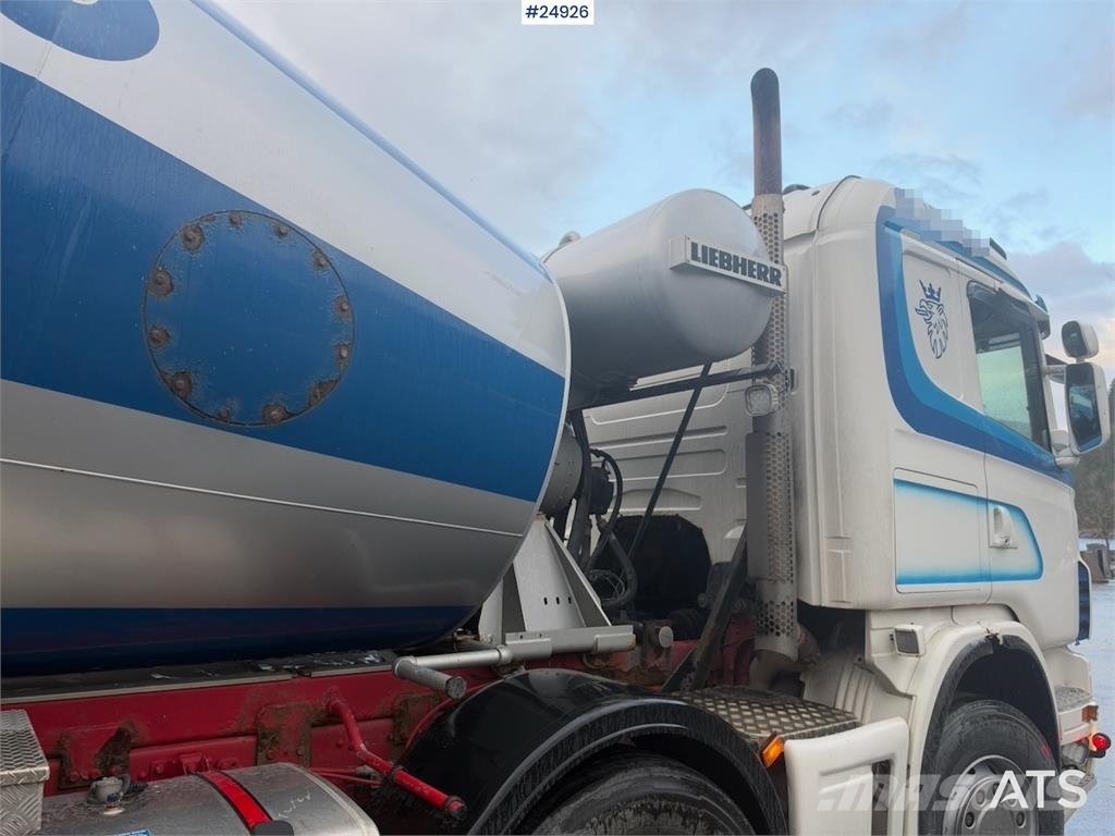 Scania G480 8x4 Concrete mixer truck with Liebherr bodywo Betonvežiai