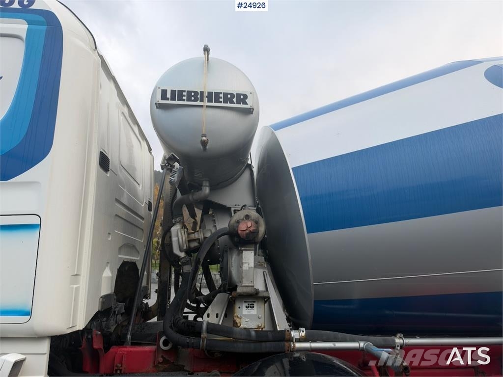 Scania G480 8x4 Concrete mixer truck with Liebherr bodywo Betonvežiai