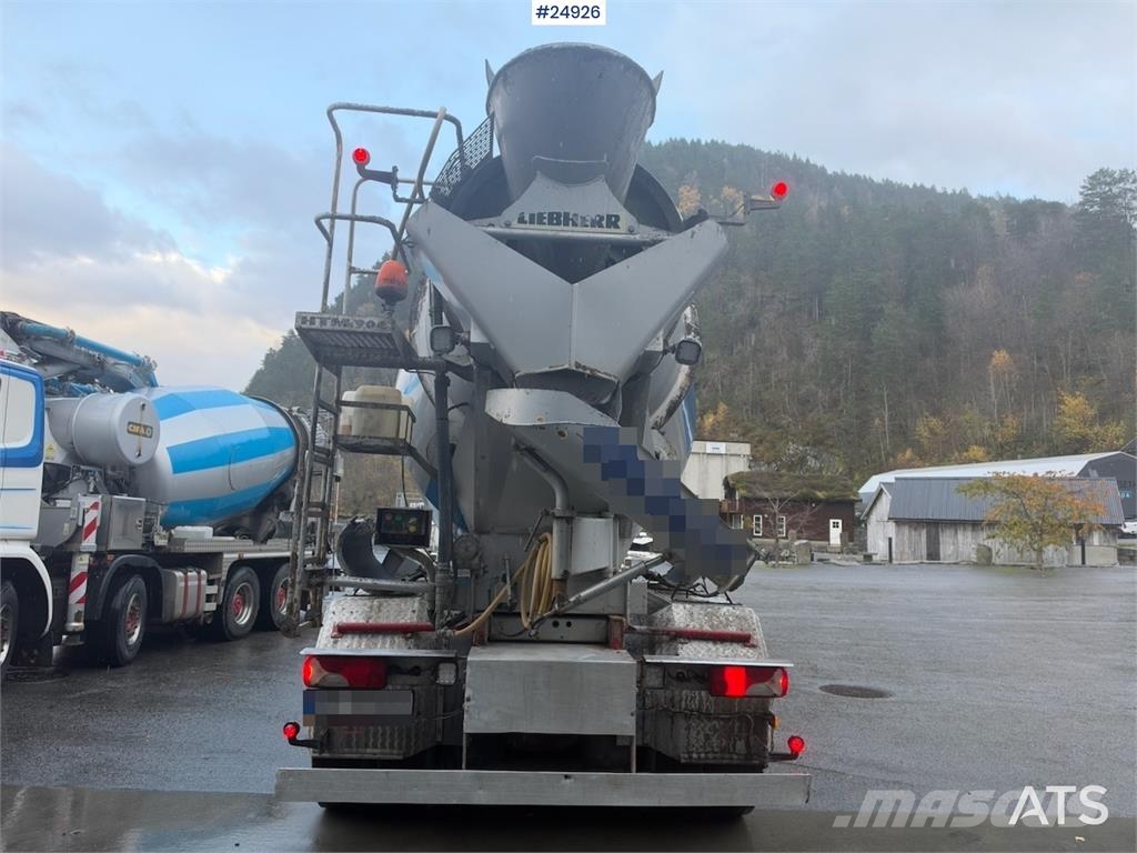 Scania G480 8x4 Concrete mixer truck with Liebherr bodywo Betonvežiai