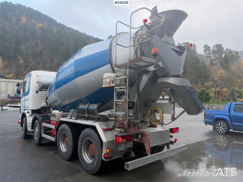 Scania G480 8x4 Concrete mixer truck with Liebherr bodywo Betonvežiai