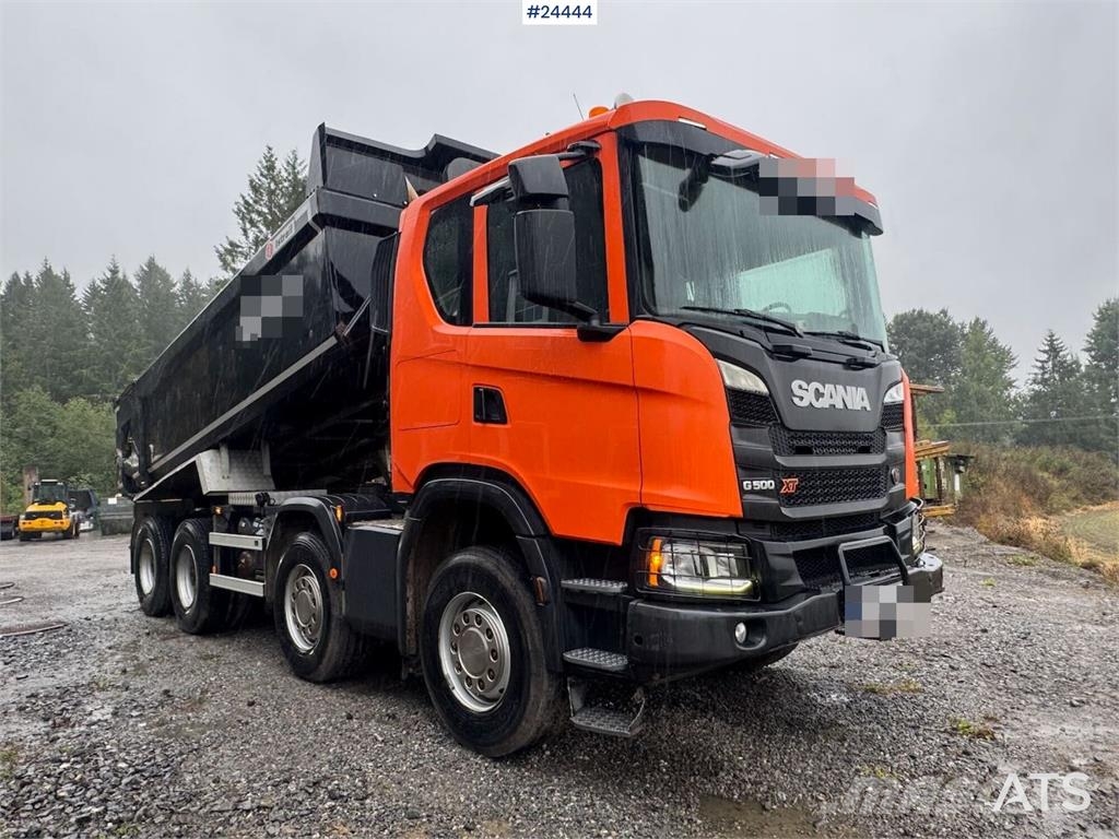 Scania G500 XT 8x4 Tipper Truck Savivarčių priekabų vilkikai