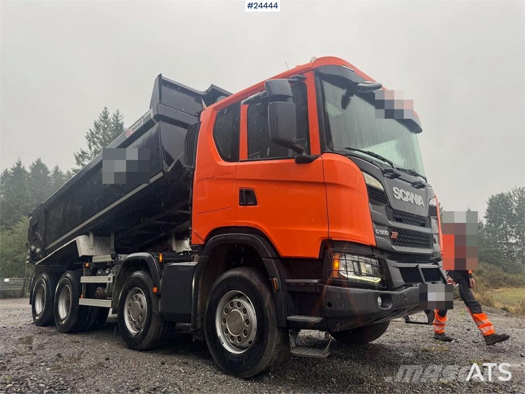 Scania G500 XT 8x4 Tipper Truck Savivarčių priekabų vilkikai