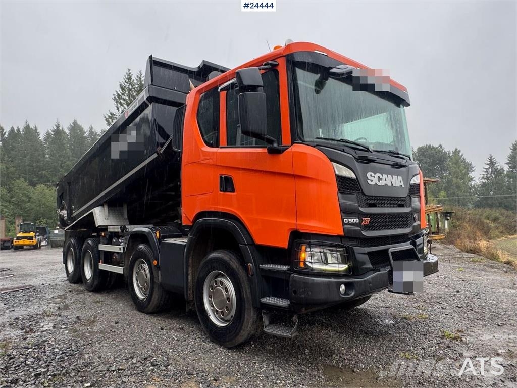 Scania G500 XT 8x4 Tipper Truck Savivarčių priekabų vilkikai