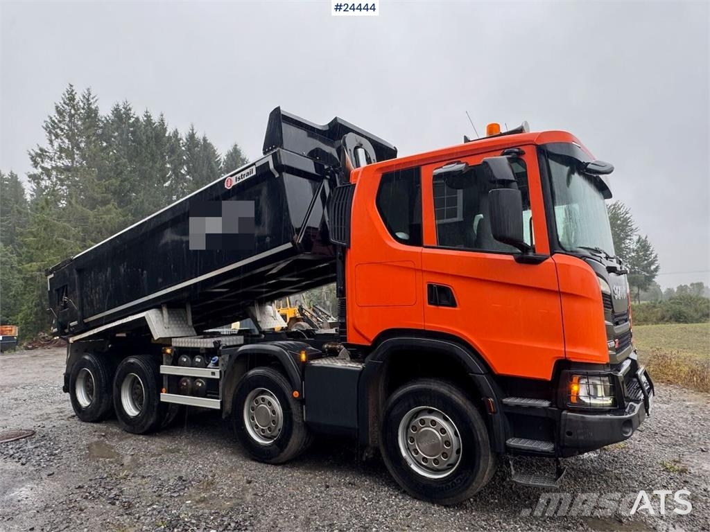 Scania G500 XT 8x4 Tipper Truck Savivarčių priekabų vilkikai