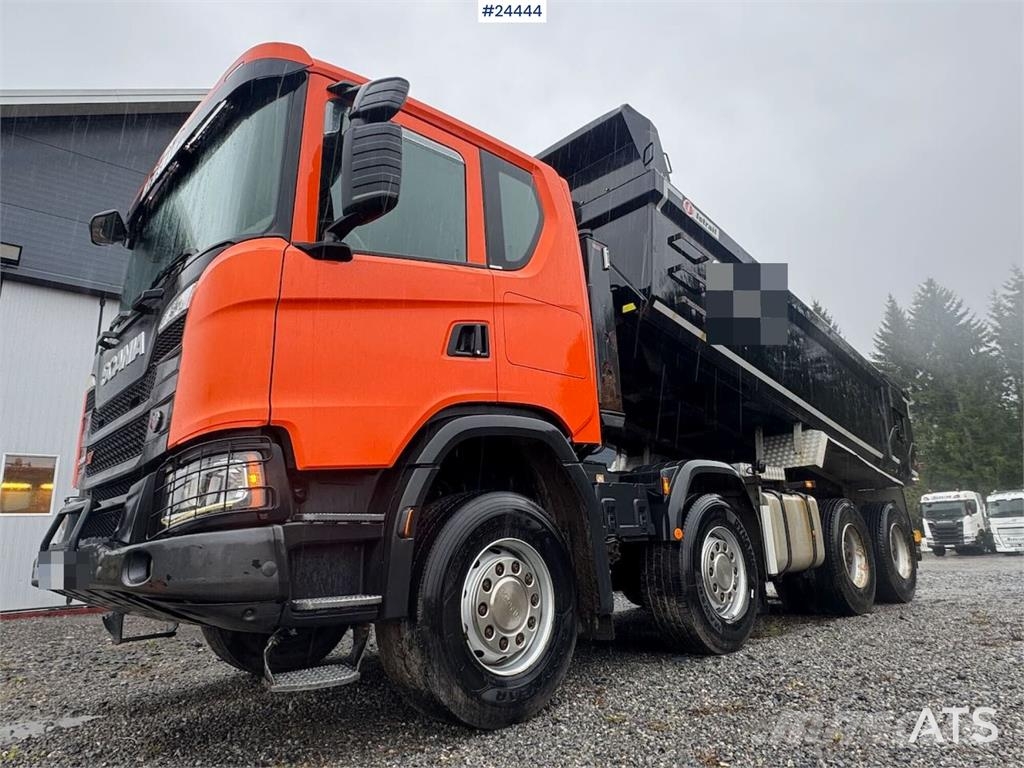 Scania G500 XT 8x4 Tipper Truck Savivarčių priekabų vilkikai