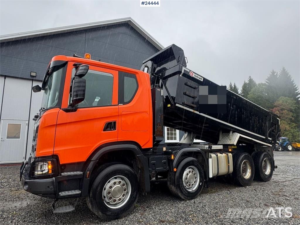 Scania G500 XT 8x4 Tipper Truck Savivarčių priekabų vilkikai