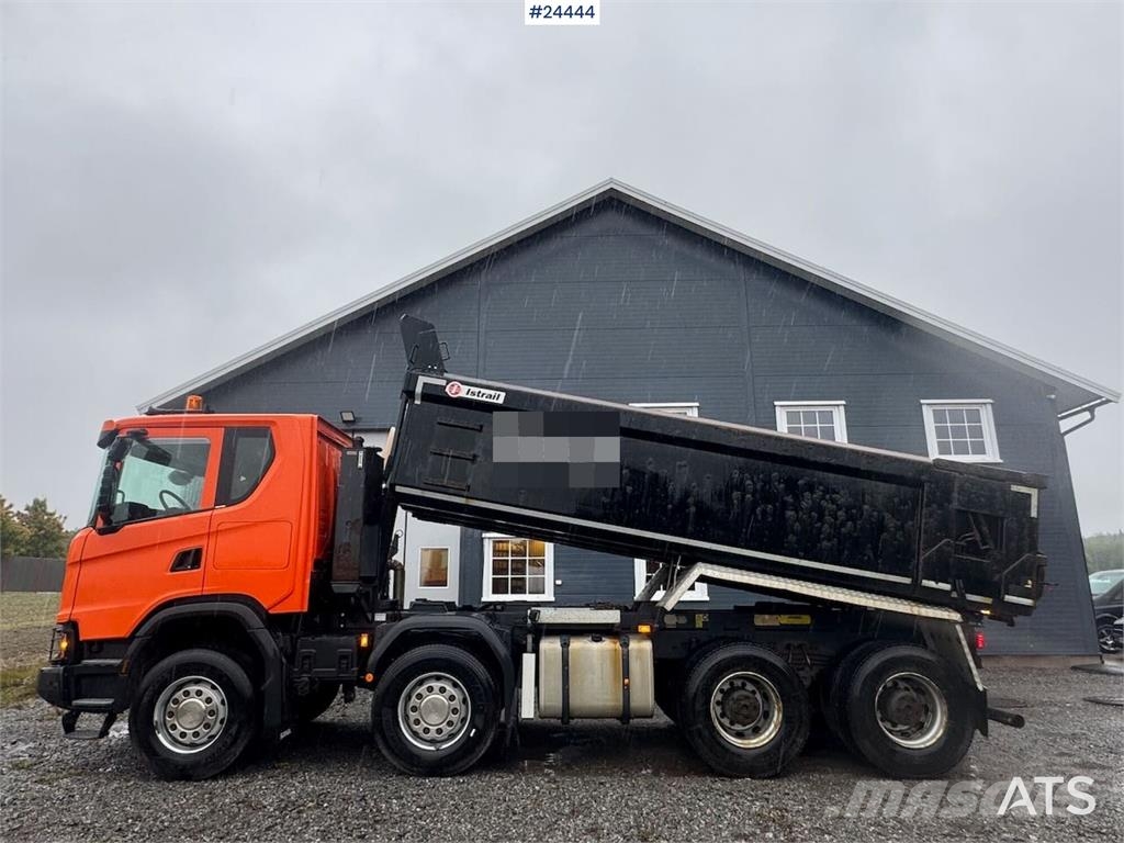 Scania G500 XT 8x4 Tipper Truck Savivarčių priekabų vilkikai