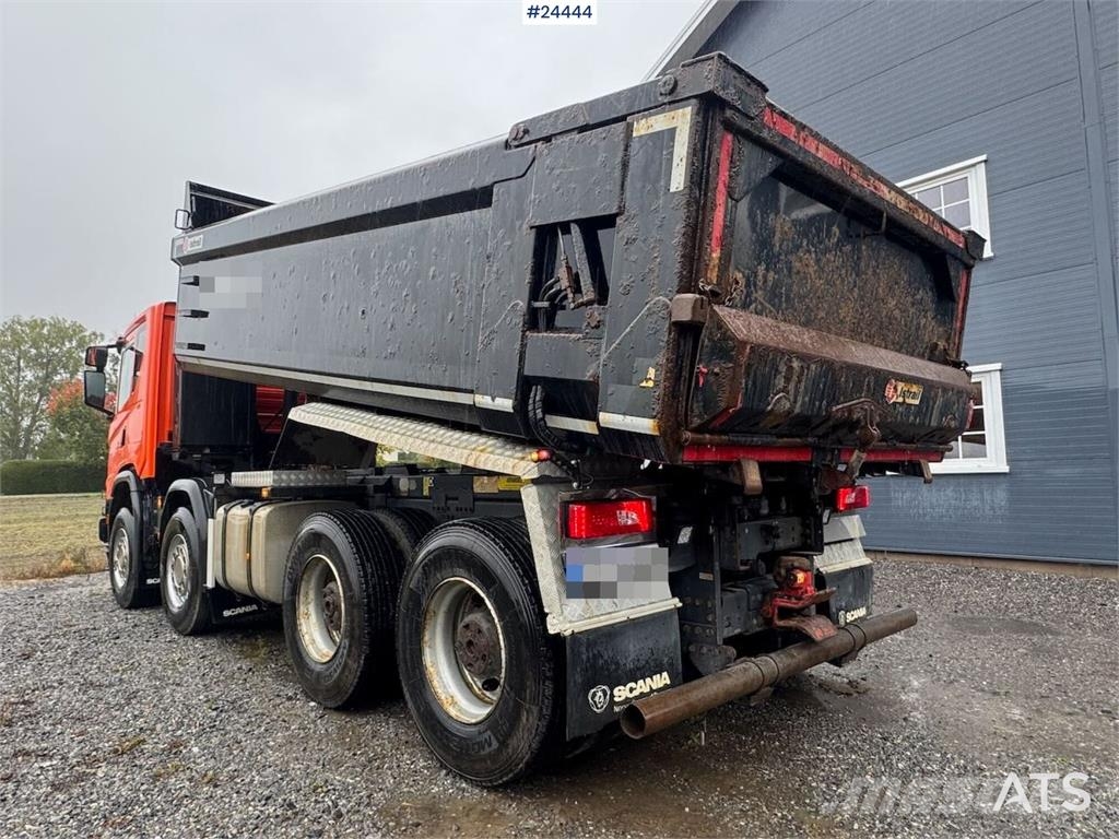 Scania G500 XT 8x4 Tipper Truck Savivarčių priekabų vilkikai