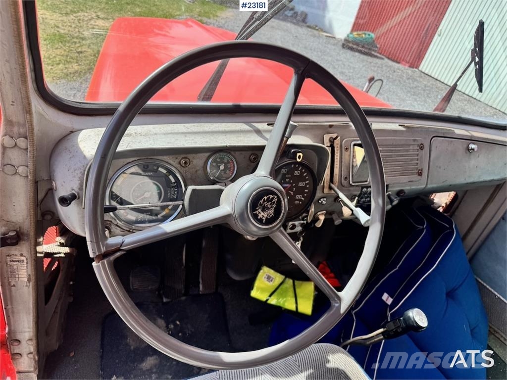 Scania LS110 Bonnet Truck – Tipper/Crane Truck – HIAB 650 Kranbil