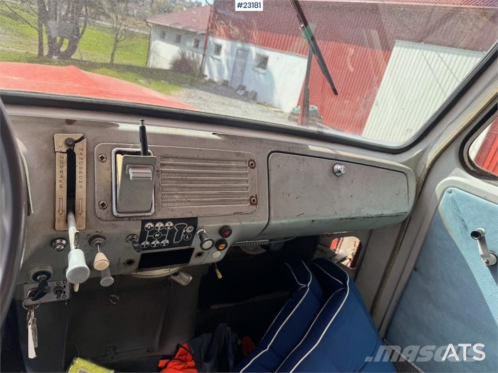 Scania LS110 Bonnet Truck – Tipper/Crane Truck – HIAB 650 Kranbil