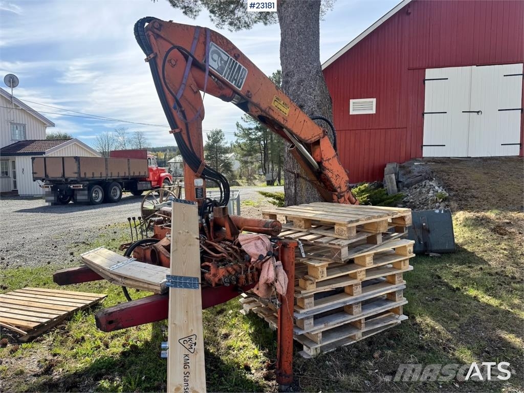 Scania LS110 Bonnet Truck – Tipper/Crane Truck – HIAB 650 Kranbil