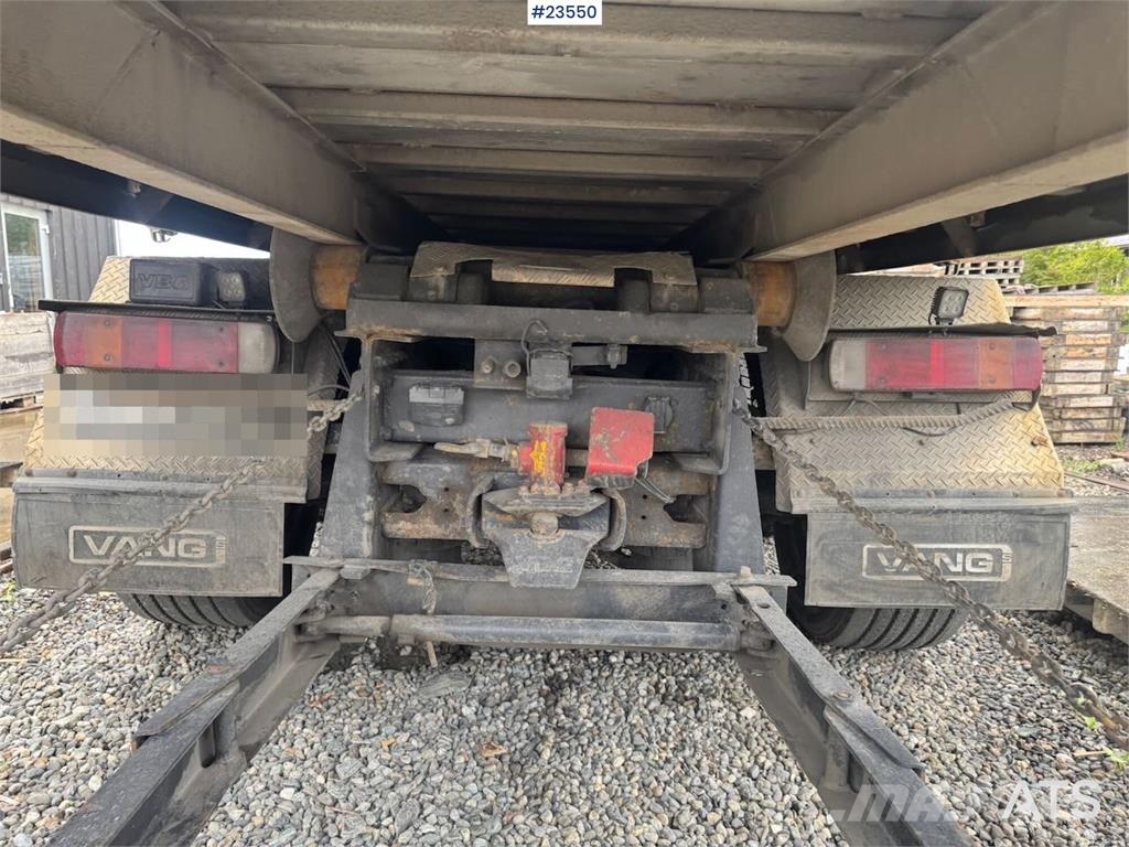 Scania P124 Tridem Hooklift & Crane Truck – Hooklift Cont 크레인 트럭