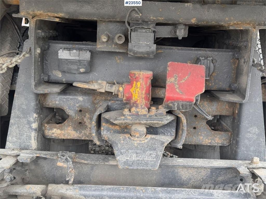 Scania P124 Tridem Hooklift & Crane Truck – Hooklift Cont 크레인 트럭