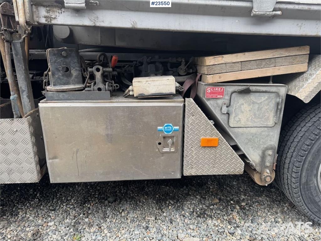 Scania P124 Tridem Hooklift & Crane Truck – Hooklift Cont 크레인 트럭