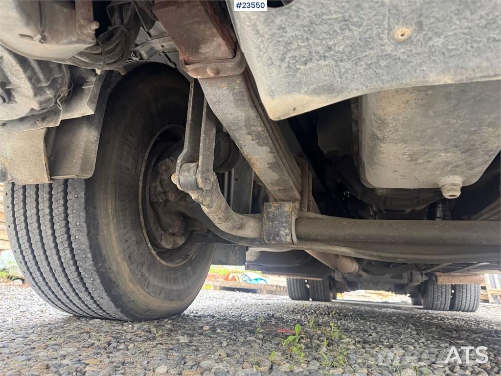 Scania P124 Tridem Hooklift & Crane Truck – Hooklift Cont 크레인 트럭