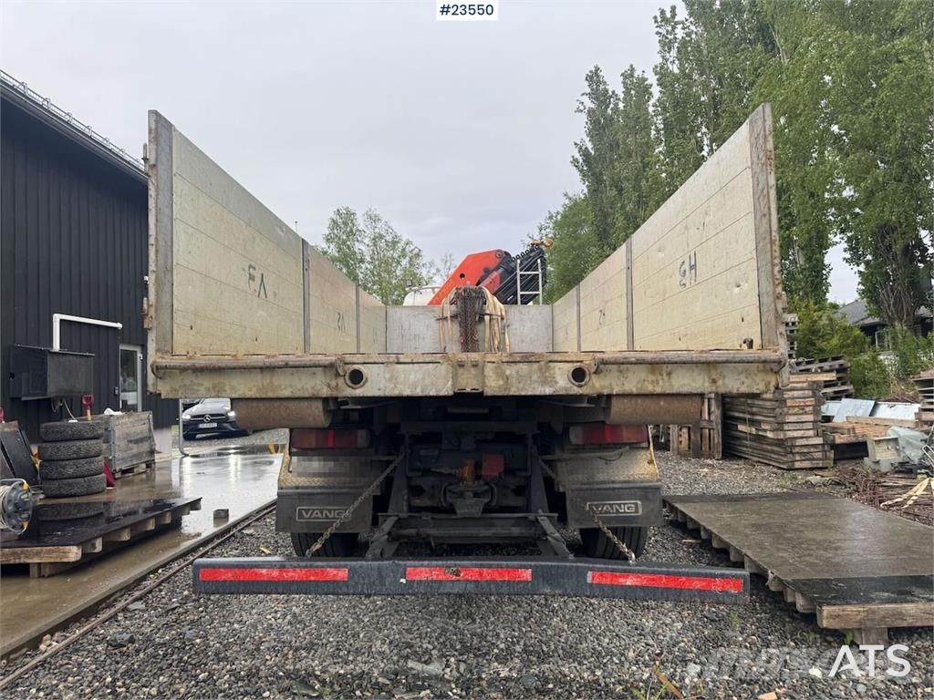 Scania P124 Tridem Hooklift & Crane Truck – Hooklift Cont 크레인 트럭