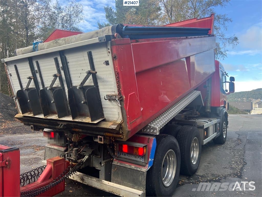 Scania P124G 6x2 Tippbil Lastbiler med tip