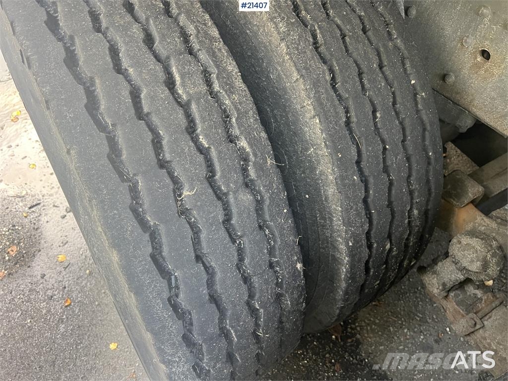 Scania P124G 6x2 Tippbil Lastbiler med tip