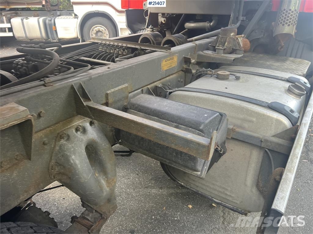 Scania P124G 6x2 Tippbil Lastbiler med tip