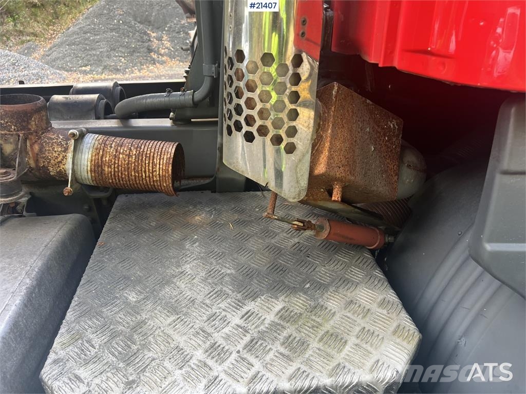 Scania P124G 6x2 Tippbil Lastbiler med tip