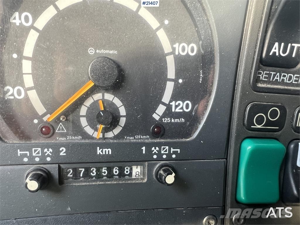 Scania P124G 6x2 Tippbil Lastbiler med tip