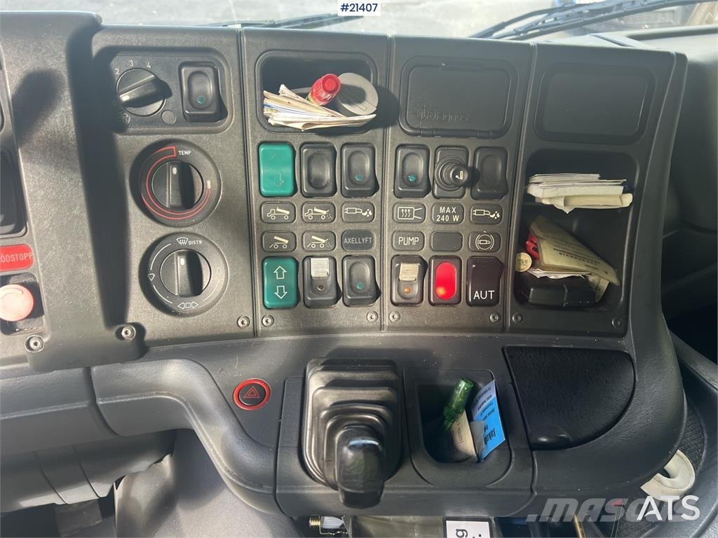 Scania P124G 6x2 Tippbil Lastbiler med tip