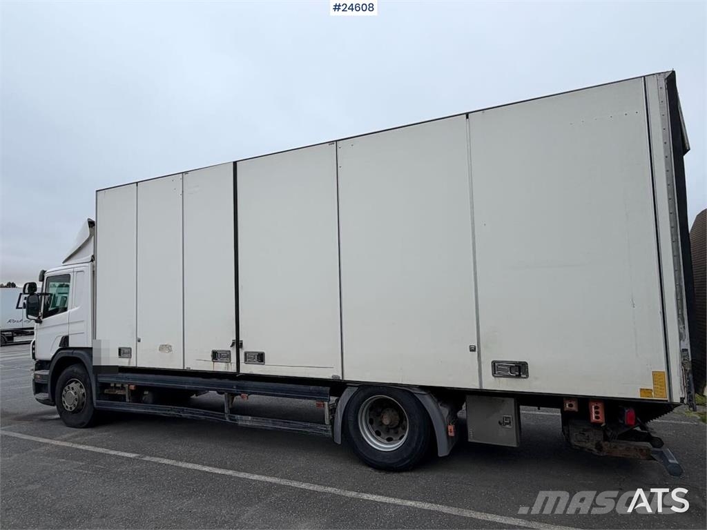 Scania P270 4x2 Box truck - Full side opening Skapbiler