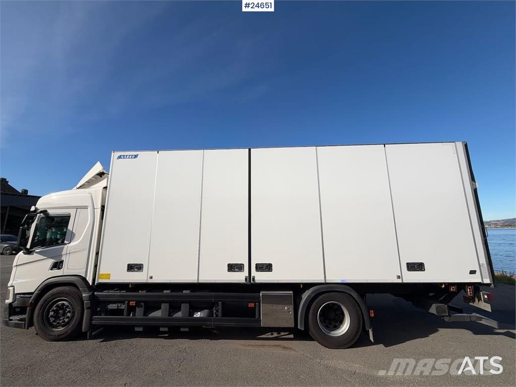 Scania P280 4x2 Box truck – CNG gas Фургони