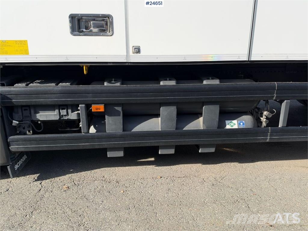 Scania P280 4x2 Box truck – CNG gas Фургони