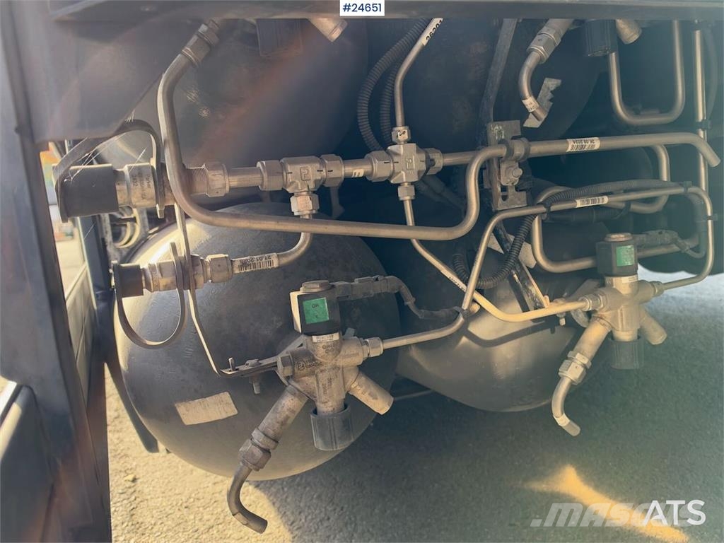 Scania P280 4x2 Box truck – CNG gas Фургони