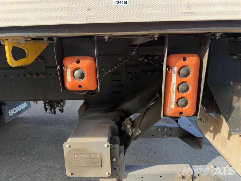 Scania P280 4x2 Box truck – CNG gas Фургони
