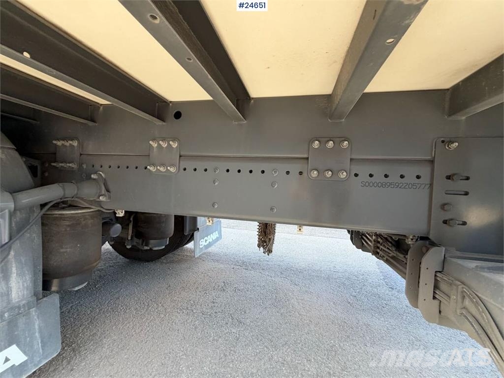 Scania P280 4x2 Box truck – CNG gas Фургони