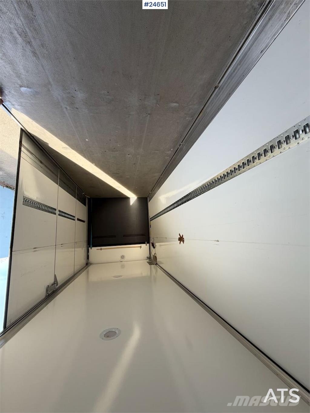 Scania P280 4x2 Box truck – CNG gas Фургони