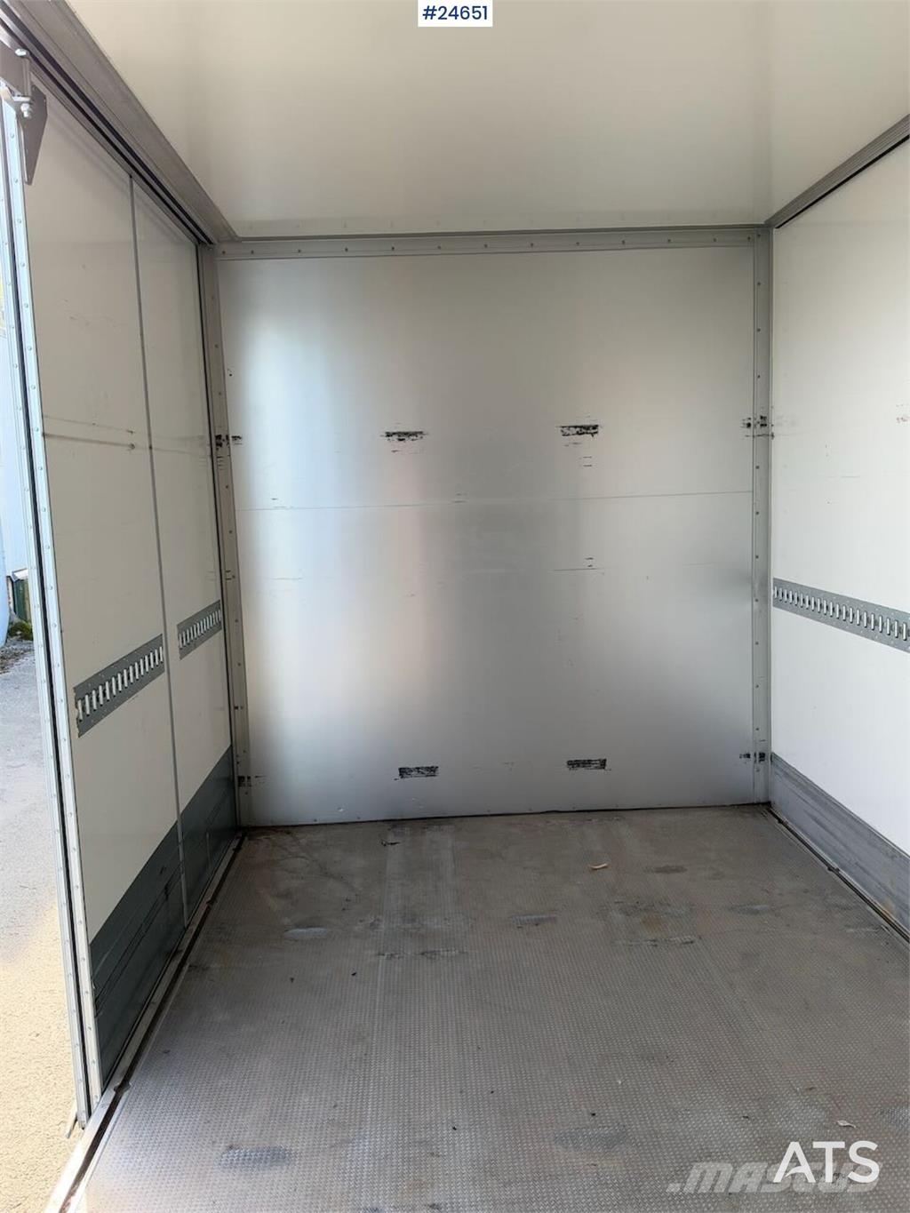 Scania P280 4x2 Box truck – CNG gas Фургони