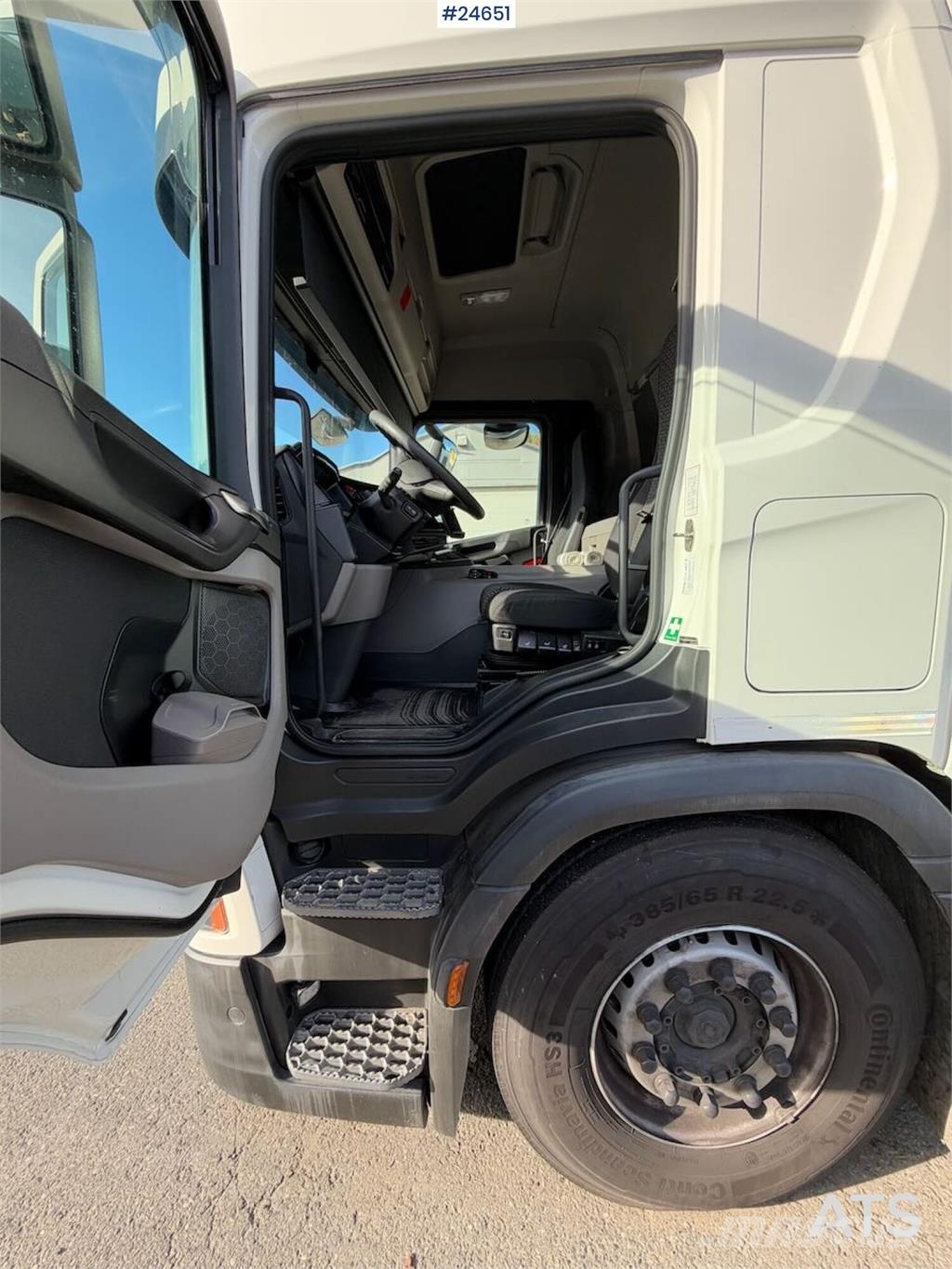 Scania P280 4x2 Box truck – CNG gas Фургони