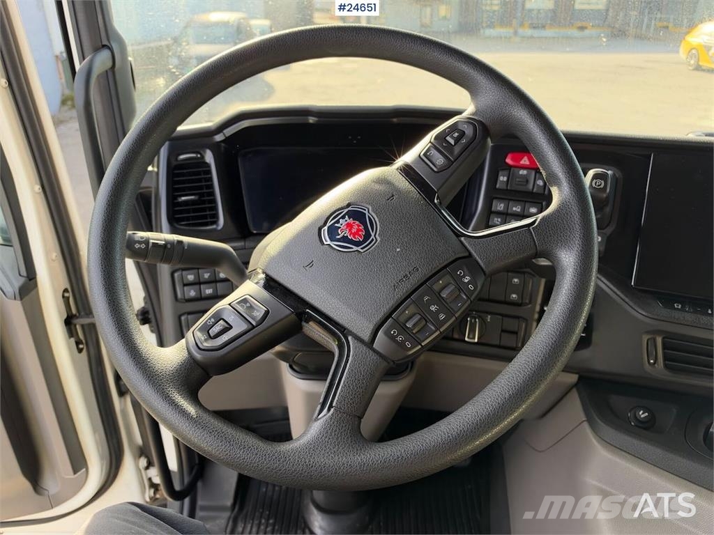 Scania P280 4x2 Box truck – CNG gas Фургони