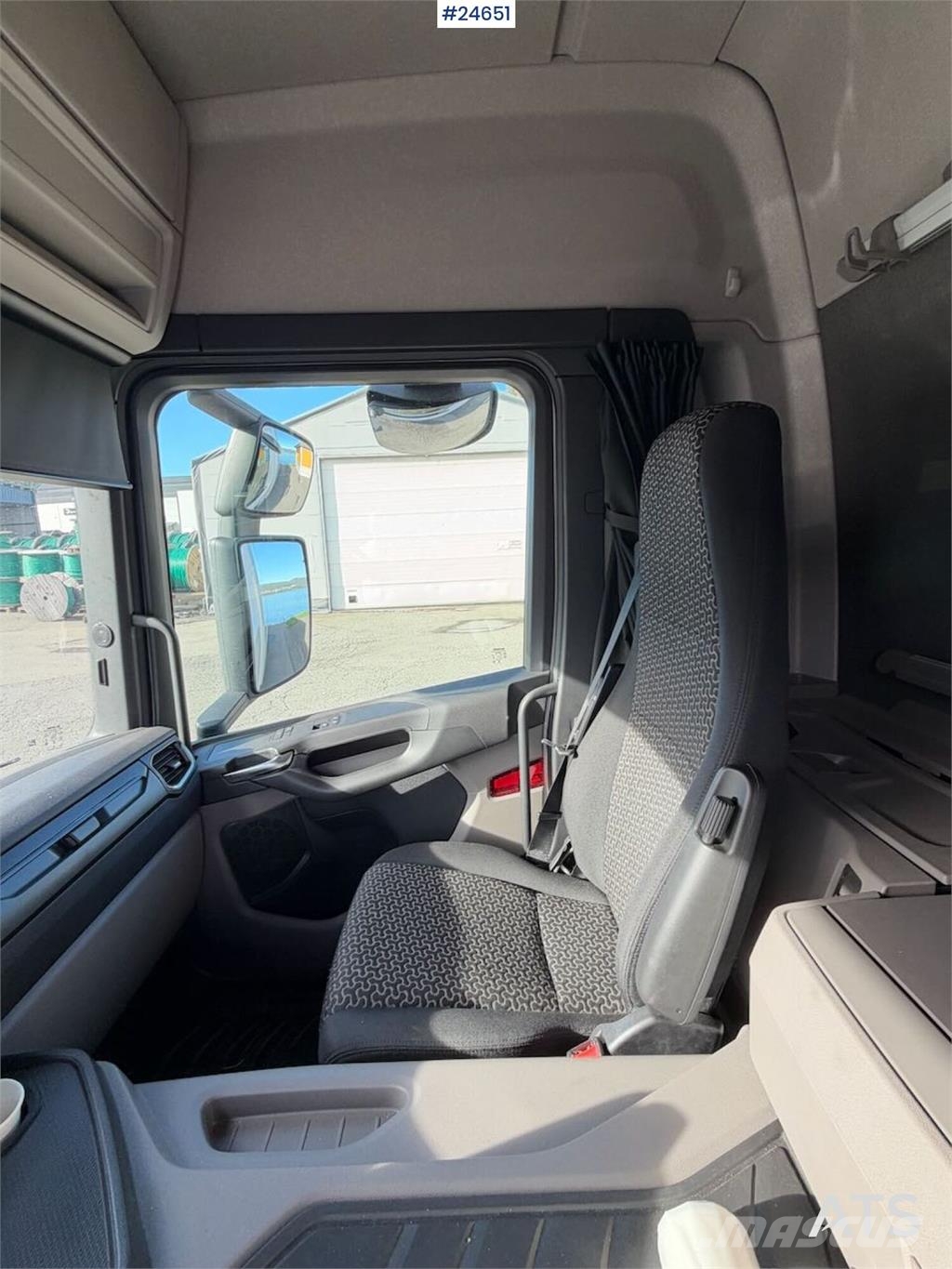 Scania P280 4x2 Box truck – CNG gas Фургони