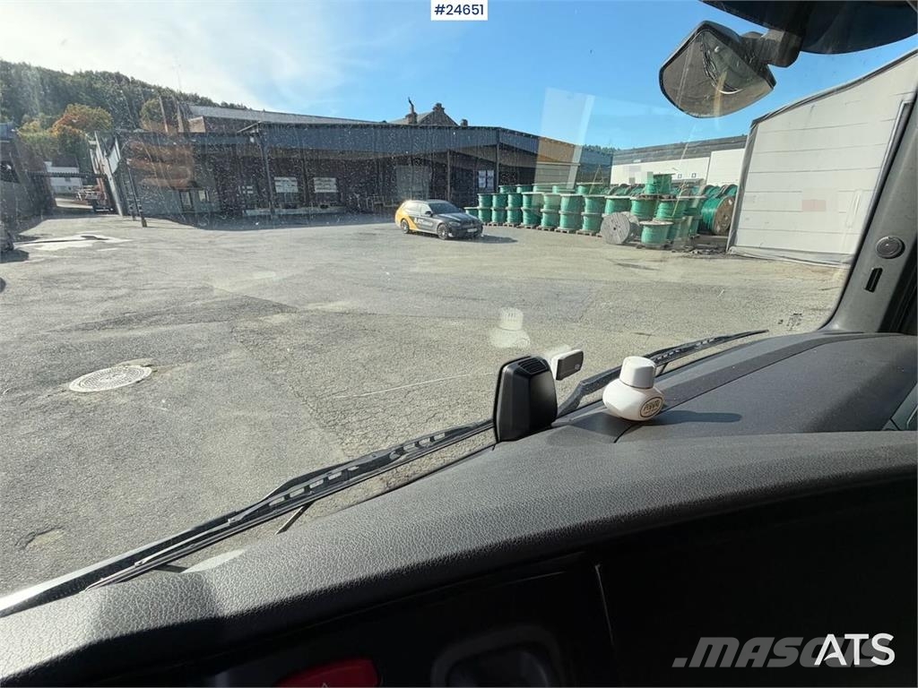 Scania P280 4x2 Box truck – CNG gas Фургони