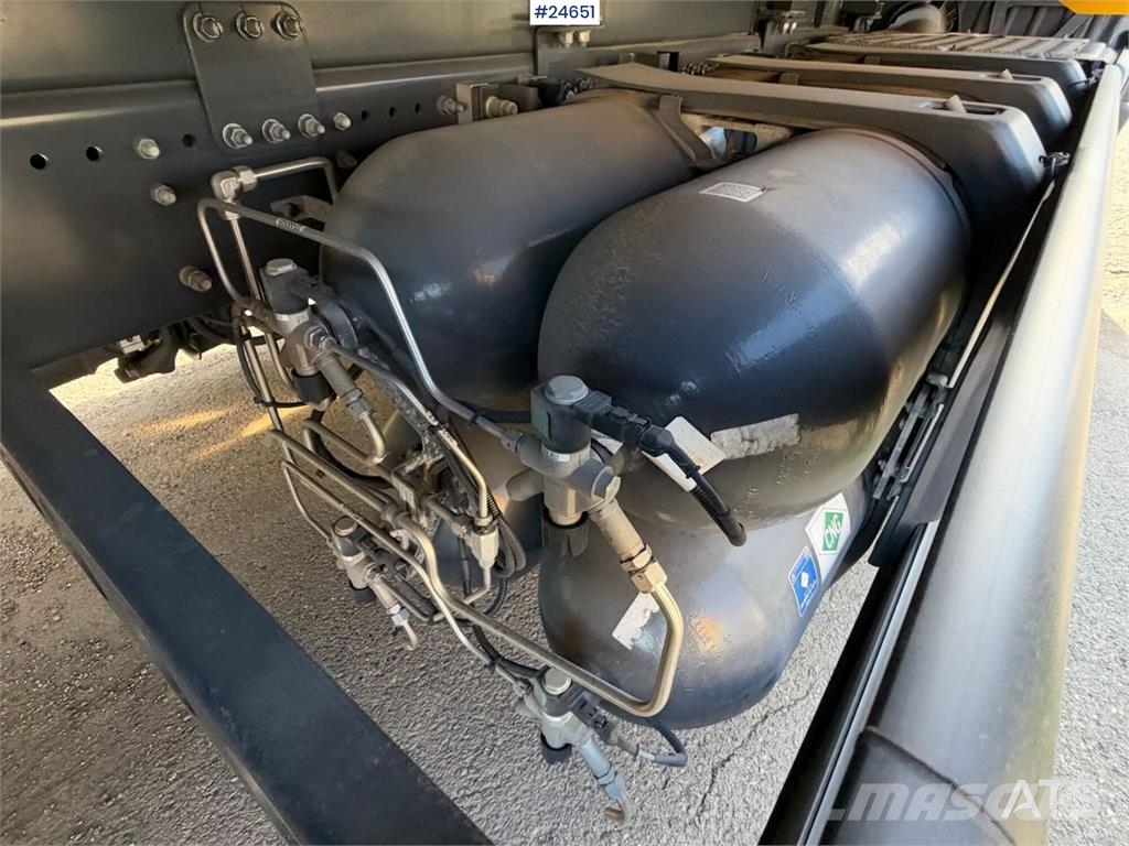 Scania P280 4x2 Box truck – CNG gas Фургони