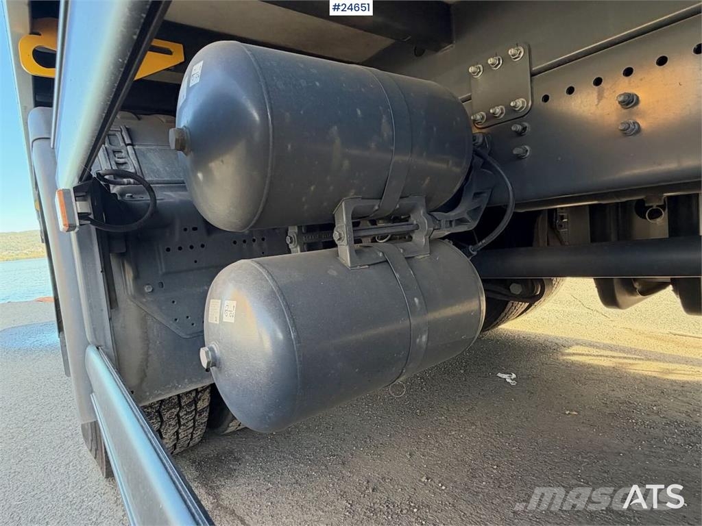 Scania P280 4x2 Box truck – CNG gas Фургони