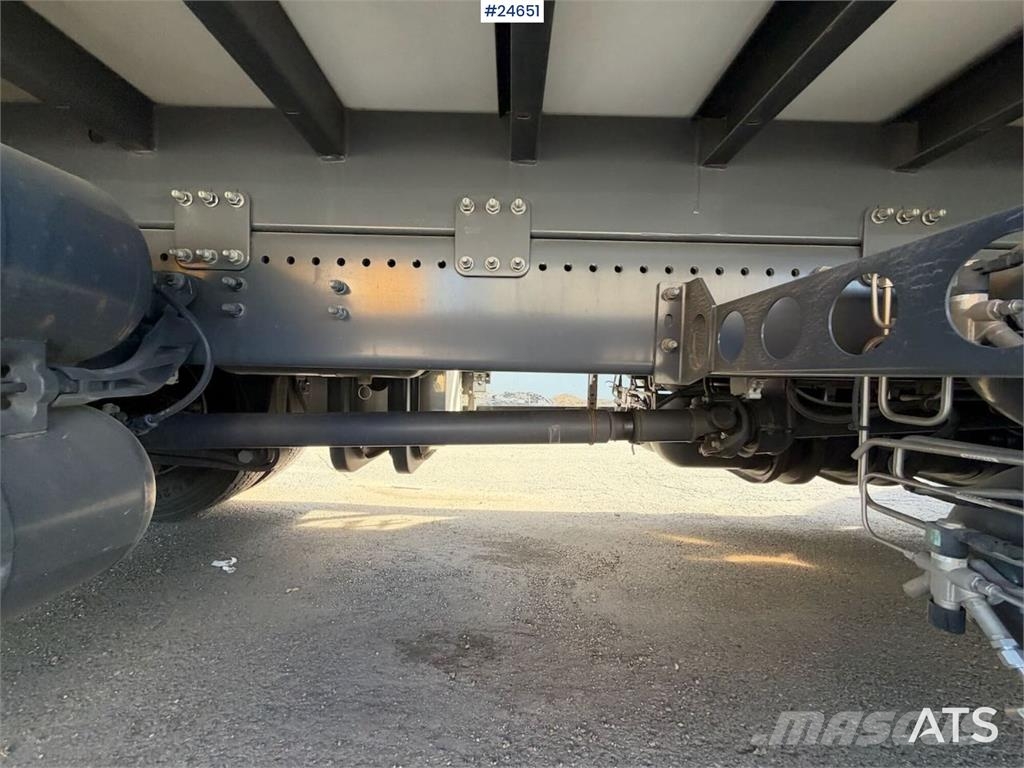 Scania P280 4x2 Box truck – CNG gas Фургони