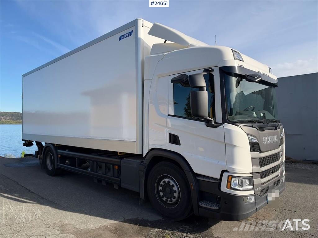 Scania P280 4x2 Box truck – CNG gas Фургони