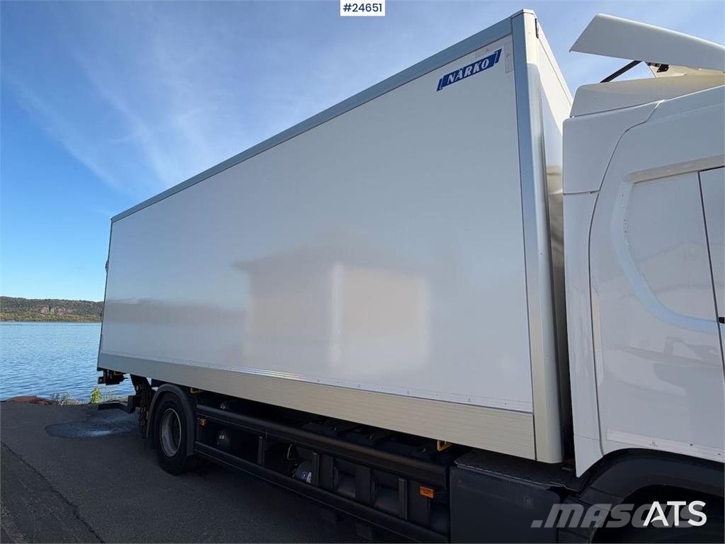 Scania P280 4x2 Box truck – CNG gas Фургони